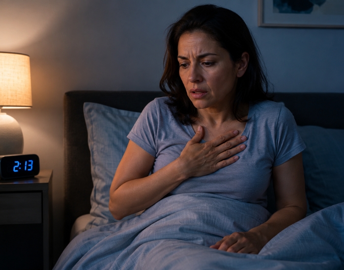 Heart Palpitations at Night: What Causes Them and When to Be Concerned